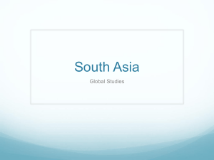 South Asia Global Studies