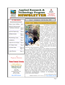 IN THIS ISSUE: Issue 2   2nd Quarter—Oct-Nov-Dec, 2003