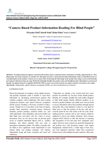 www.ijecs.in International Journal Of Engineering And Computer Science ISSN:2319-7242