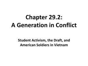 Chapter 29.2: A Generation in Conflict Student Activism, the Draft, and