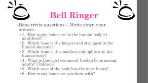 Bell Ringer Bone trivia questions – Write down your answer