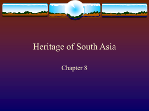 Heritage of South Asia Chapter 8