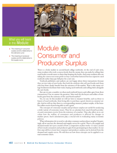 Module Consumer and 49 Module: