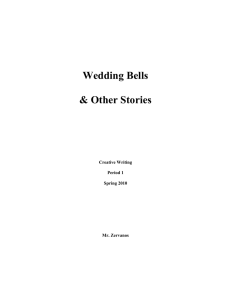 Wedding Bells &amp; Other Stories  Creative Writing