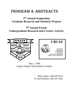 PROGRAM &amp; ABSTRACTS