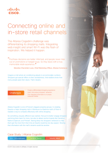 Connecting online and in-store retail channels