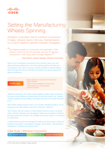 Setting the Manufacturing Wheels Spinning