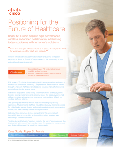Positioning for the Future of Healthcare