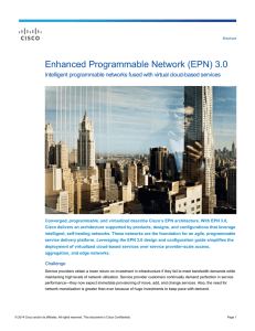 Enhanced Programmable Network (EPN) 3.0