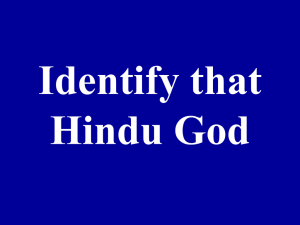 Identify that Hindu God