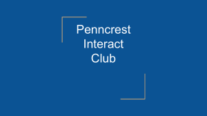 Penncrest Interact Club