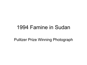 1994 Famine in Sudan Pulitzer Prize Winning Photograph