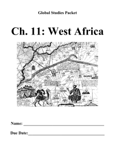 Ch. 11: West Africa