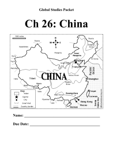 Ch 26: China