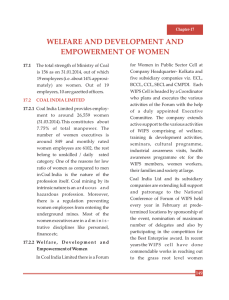 WELFARE AND DEVELOPMENT AND