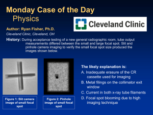 Monday Case of the Day Physics History: Author: Ryan Fisher, Ph.D.