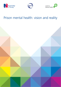 Prison mental health: vision and reality