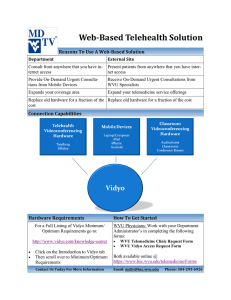 Web-Based Telehealth Solution Reasons To Use A Web-Based Solution