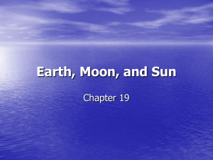 Earth, Moon, and Sun Chapter 19