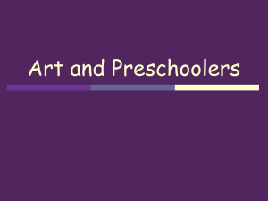 Art and Preschoolers