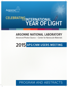 YEAR OF LIGHT 2015 INTERNATIONAL CELEBRATING