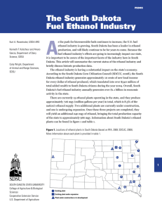 A The South Dakota Fuel Ethanol Industry