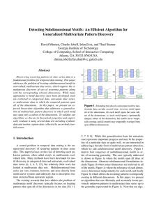 Detecting Subdimensional Motifs: An Efficient Algorithm for Generalized Multivariate Pattern Discovery