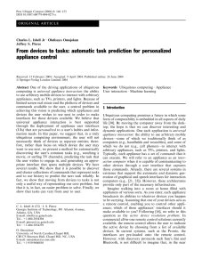 From devices to tasks: automatic task prediction for personalized appliance control