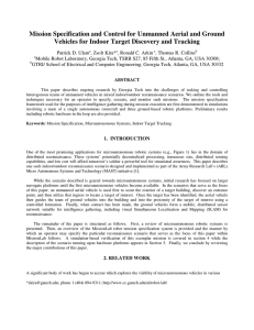 Mission Specification and Control for Unmanned Aerial and Ground