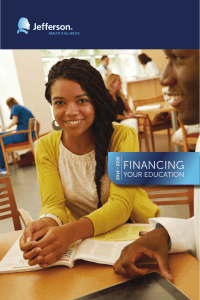 FINANCING YOUR EDUCATION  015