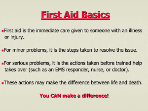 First Aid Basics