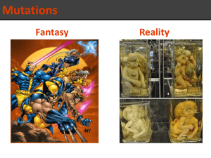 Mutations Fantasy Reality