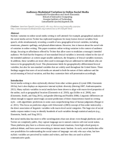 Audience-Modulated Variation in Online Social Media