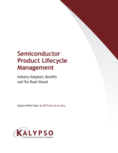 Semiconductor Product Lifecycle Management Industry Adoption, Benefits