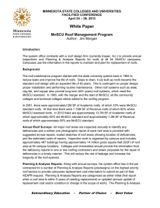 White Paper  Author:  Jim Morgan MINNESOTA STATE COLLEGES AND UNIVERSITIES