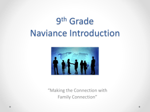 9 Grade Naviance Introduction th