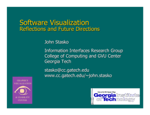 Software Visualization Reflections and Future Directions