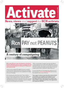 Activate News, views A century of campaigning