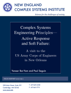 Complex Systems Engineering Principles— Active Response and Soft Failure: