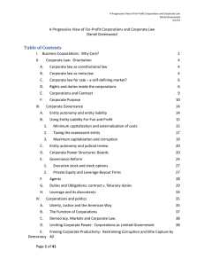 Table of Contents