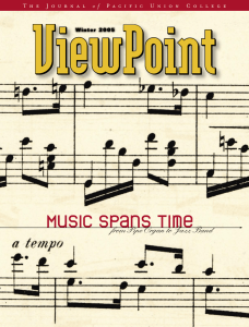 Music Spans Time from Pipe Organ to Jazz Band o f Winter 2005