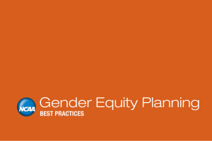 Gender Equity Planning Best Practices 1