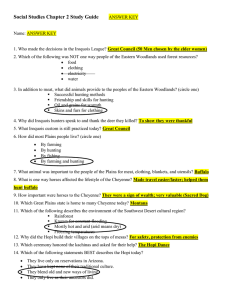 Social Studies Chapter 2 Study Guide