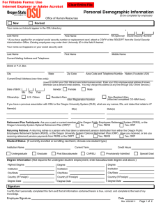 Personal Demographic Information Clear Entire File For Fillable Forms: Use
