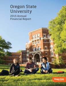 Oregon State University 2015 Annual Financial Report