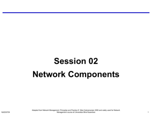Session 02 Network Components