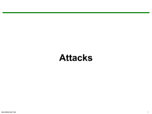 Attacks NS-H0503-02/1104 1