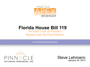 Florida House Bill 119 Steve Lehmann An Early Look at Florida’s