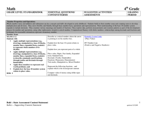 Math 4 Grade