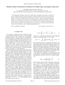 Multiscale analysis of information correlations in an infinite-range, ferromagnetic Ising...